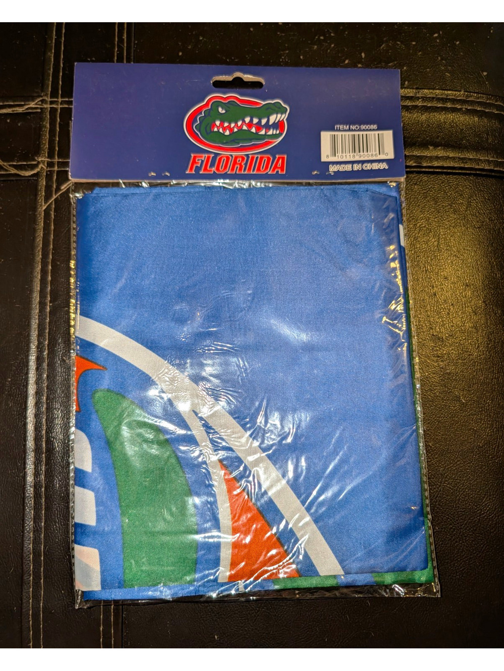 Florida Gators NCAA Team Flag Banner Blue Orange Green White